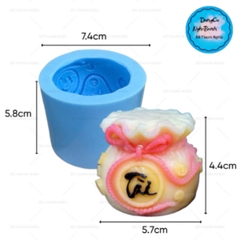 Khuôn Silicon - Túi Vàng - 7cm TÀI
