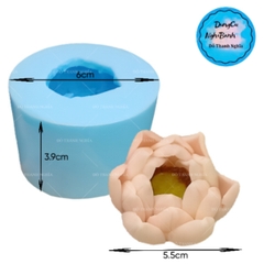 Khuôn Silicon - Hoa Sen Thái Mini - hoa sen 5.5cm