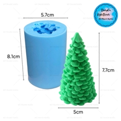 Khuôn Silicon - Noel - Cây Thông Cây 8cm