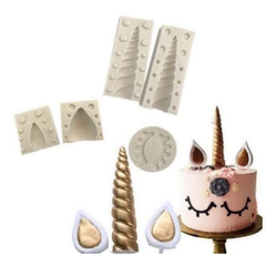 Khuôn Silicon - Pony Set 3 Mẫu Khuôn 2 Mảnh