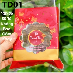 100Gr Túi Dán - Bánh Trung Thu MD11 - Mẫu TD01 (55 Túi)