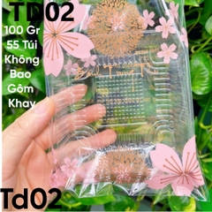 100Gr Túi Dán - Bánh Trung Thu MD11 - Mẫu TD02 (55 Túi)