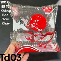 100Gr Túi Dán - Bánh Trung Thu MD11 - Mẫu TD03 (55 Túi)