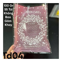 100Gr Túi Dán - Bánh Trung Thu MD11 - Mẫu TD04 (55 Túi)