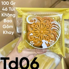 100Gr Túi Dán - Bánh Trung Thu MD11 - Mẫu TD06 (46 Túi )