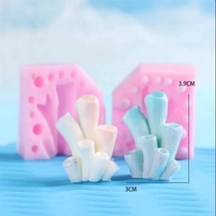 Khuôn Silicon - Biển - Rong Rêu - Set 4 Cây San Hô