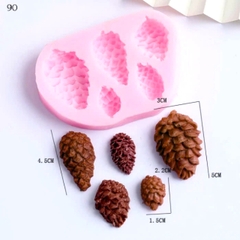 Khuôn Silicon - Noel - Quả Thông - TH 5c