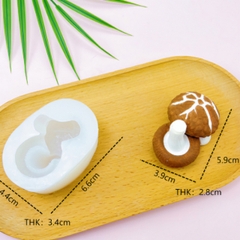 Khuôn Silicon - Nấm Hương 5.9cm A1-1740