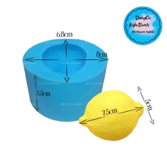 Khuôn Silicon - Trái Cây - Chanh 8cm