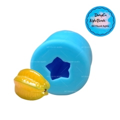 Khuôn Silicon - Trái Cây -Khế 3cm