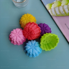 [10 cup] Khuôn Silicon - Cup Set 5cm - M40 - Tim
