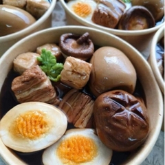 Khuôn Silicon - Món Ăn - Thịt Kho Tàu Set 10