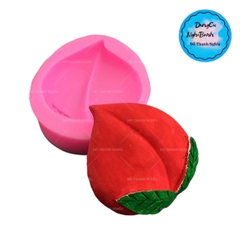 Khuôn Silicon - Trái Cây - Đào 5.2cm Nằm