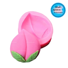 Khuôn Silicon - Trái Cây - Đào 5.2cm Nằm