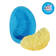 Khuôn Silicon - Trái Cây - Múi Bưởi To 9.5x6cm