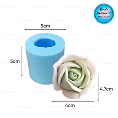 Khuôn Silicon - Hoa Hồng Nụ Búp 5cm