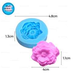 Khuôn Silicon - Hoa Cúc - Cánh Thẳng - 3.7cm
