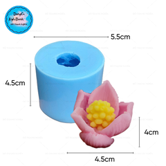 Khuôn Silicon - Hoa Cúc Nhụy Chấm - B47