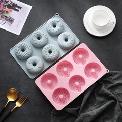 Khuôn Silicon - Vòng Donut 6c - 7.2cm