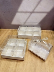 Ly Nhựa - Mika Vuông Mousse  - Tiramisu UN-2013 - Không Nắp