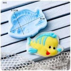 Khuôn Silicon - Sinh Vật Biển - Cá NeMo 8x4.7cm