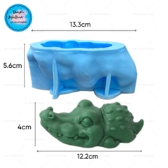 Khuôn Silicon - Biển - Cá Sấu 12.2cm Khúc Bạch