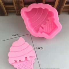 Khuôn Silicon - Cây Kem Cup 5.8cm 1c