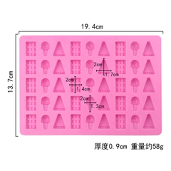 Khuôn Silicon - Bánh Kẹo -Vĩ Chip Chip 45C