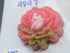 Khuôn Silicon - Hoa Hồng Hoa Sen 1 Bông 2 Phân Loại 4.5Cm - hoa hồng 4.5cm