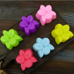 [10 cup] Khuôn Silicon - Cup Set 5cm - M21 - Hoa Lan