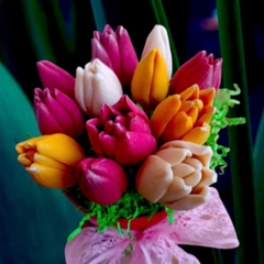 Khuôn Silicon - Tulip Mới Set 3