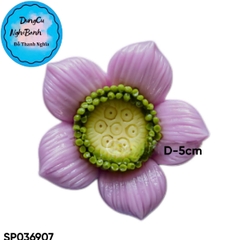 Khuôn Silicon - Hoa Cúc - Đồng Tiền Thái 4.5cm M51