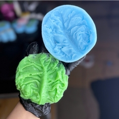 Khuôn Silicon - Rau Củ - Rau Xà Lách 10cm