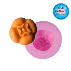 Khuôn Silicon - Trái Cây - Hồng 3.6cm