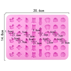 Khuôn Silicon - Động Vật - Vĩ Chip Chip 46C