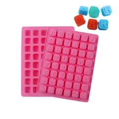 Khuôn Silicon - Chữ Số - 2cm - Bậc Vuông