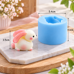 Khuôn Silicon - Động Vật - Con Thỏ Tai Dài