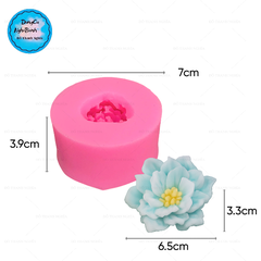 Khuôn Silicon - Hoa Cúc - Cánh Thẳng 3T - 6.5cm SL90K-b39