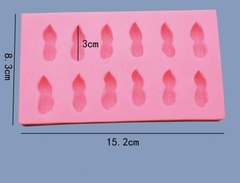 Khuôn Silicon - Rau Củ - Đậu Phộng, Lạc 12c