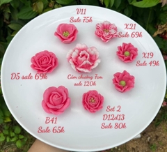 Khuôn Silicon - Hoa Hồng Bầu 5.5Cm