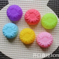 [10 cup] Khuôn Silicon - Cup Set 3cm - M50 - Hoa Hướng Dương