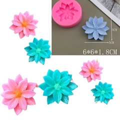 Khuôn Silicon - Hoa Cúc Dẹp Cánh Nhọn - 5cm