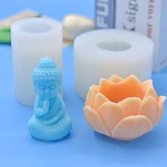 Khuôn Silicon - Hoa Sen Nụ - 8.5cm Búp Sen