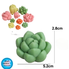 Khuôn Silicon - Sen Đá Tia Tầng Mộng Nước 5cm