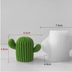 Khuôn Silicon Sen Đá - Đứng - 6.4x4.4cm - 2 Chỉa Mềm  H-0311