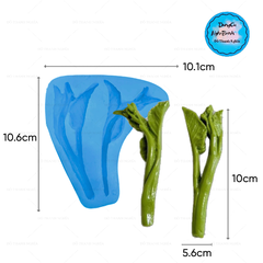 Khuôn Silicon - Rau Củ - Rau Muống 10cm 2c