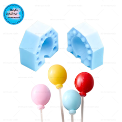 Khuôn Silicon Mochi Bi Tròn 2cm
