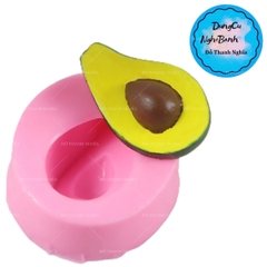 Khuôn Silicon - Trái Cây - Bơ 5Cm