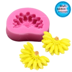 Khuôn Silicon - Trái Cây - Chuối Nải 5cm