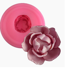 Khuôn Silicon - Hoa Mẫu Đơn - 4.7cm - Cánh Cúp